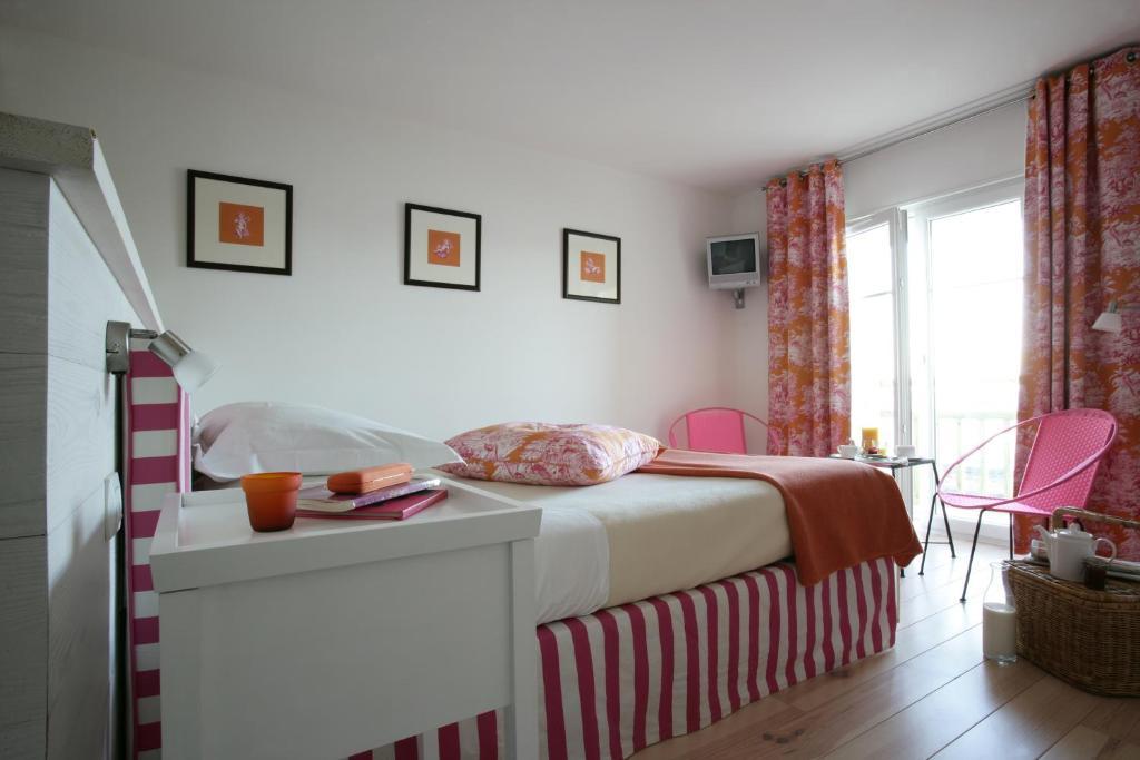 Hotel La Baie Des Anges Spa Marin Landéda Habitación foto